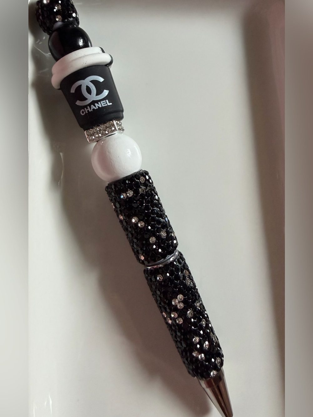 LUXURY INSPIRED COFFEE BEADED PEN